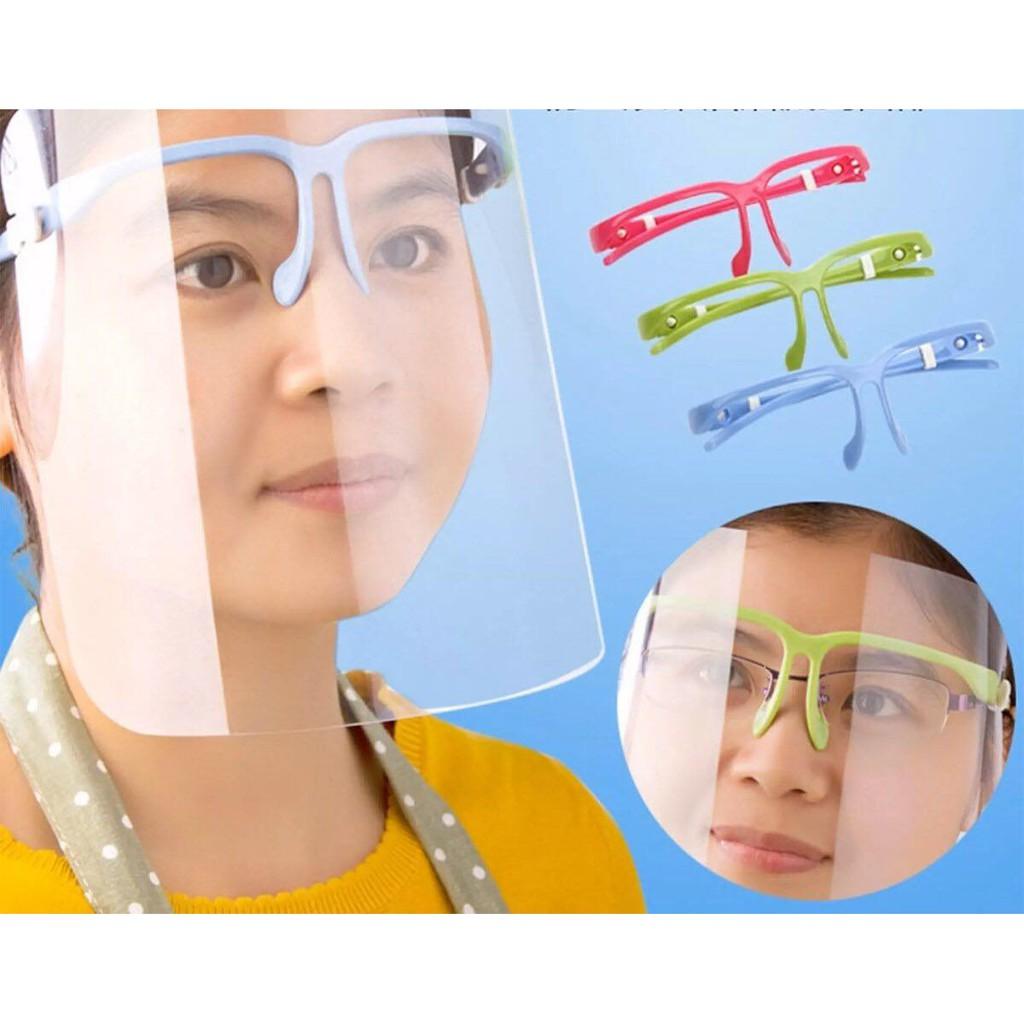 Kính chống giọt bắn, tấm chắn giọt bắn, kính bảo hộ Face Shield - Giadungbpm