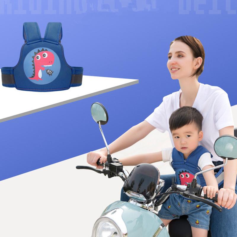 Hoạt Hình Dễ Thương Trẻ Em Xe Đạp Xe Máy Xe Đạp An Toàn Dây Đai An Toàn Cho Trẻ Em Cho Bé Điều Chỉnh Chống Thả Tấm Bảo Vệ Dây Ghế Dây Đeo
