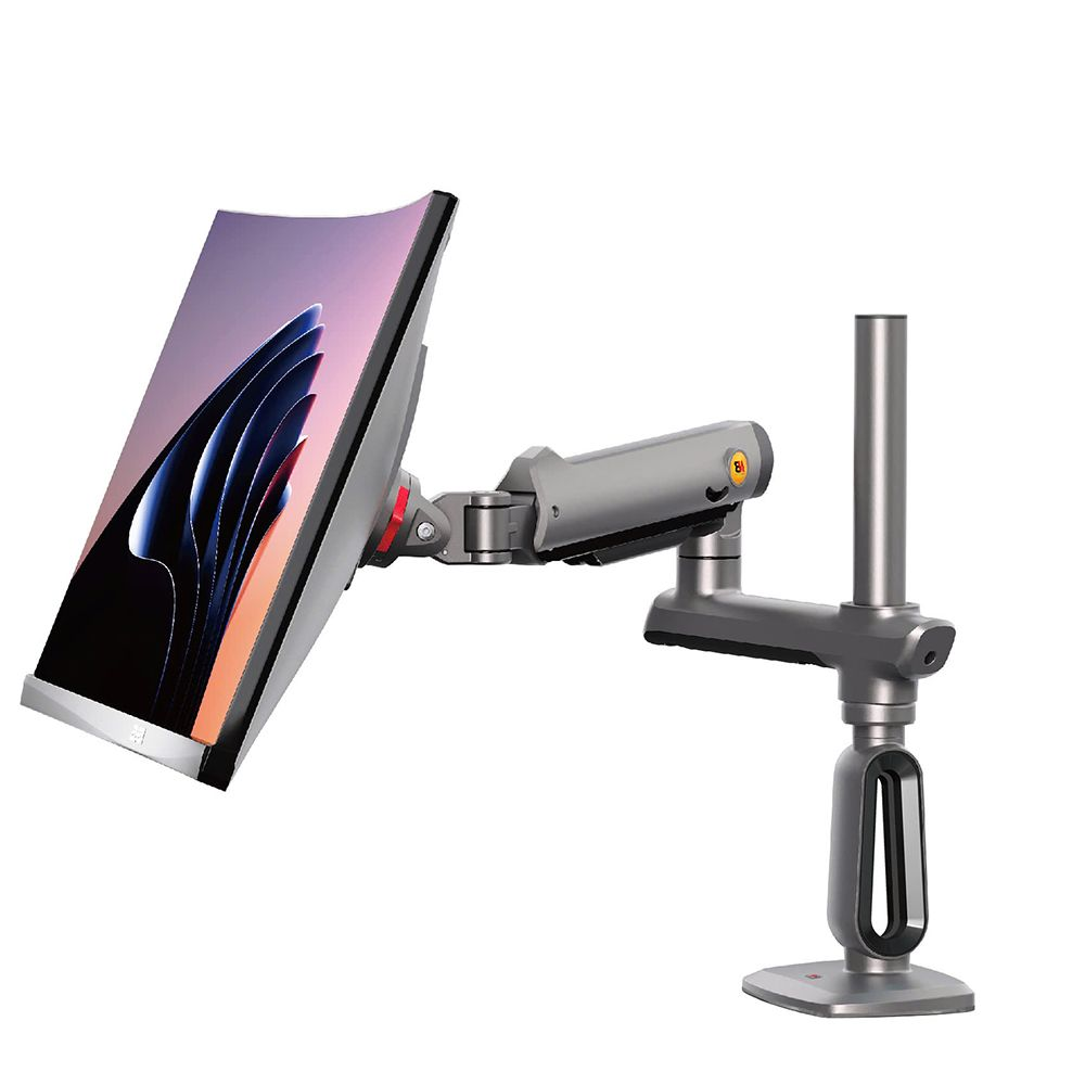 Giá Treo Màn Hình LCD Gắn Bàn NB A7 Xám Đen (27" - 50") – Hàng Chính Hãng