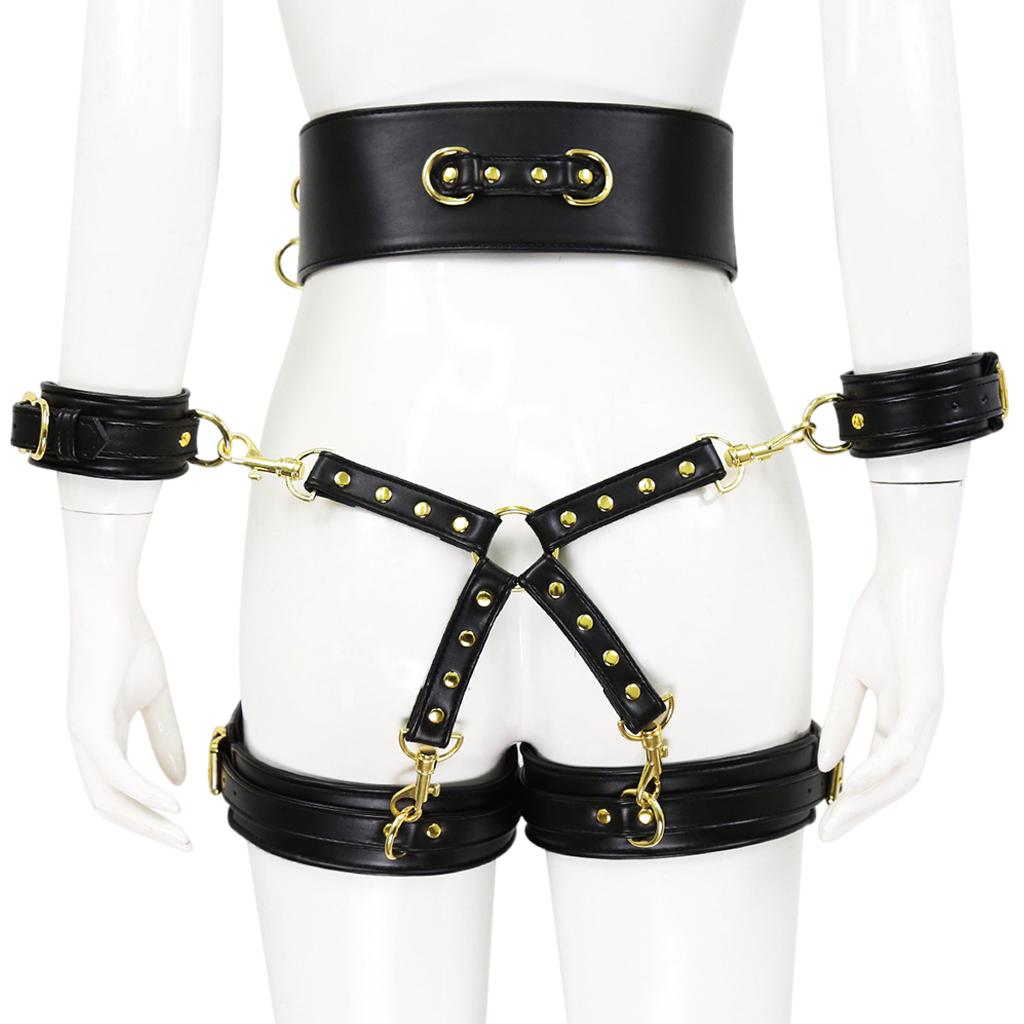 Women's Lingerie Set Body Straps Underwear Gothic Valentine'S Day