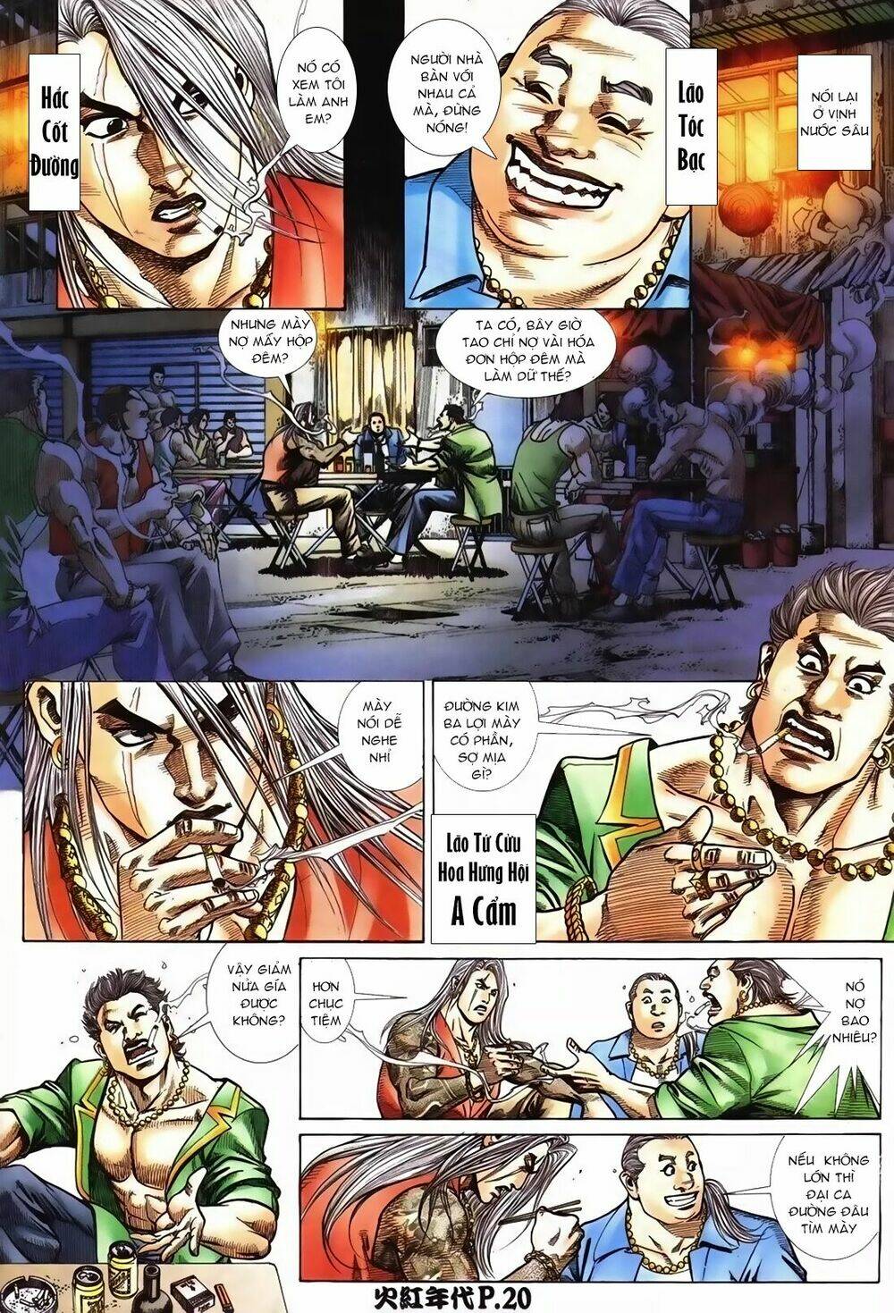 hỏa hồng niên đại hắc cốt đường chapter 93 19