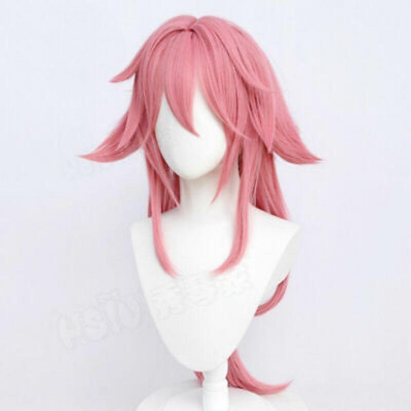 [Sẵn] Wig/Tóc giả Yae Miko - Genshin Impact màu hồng [Miu Cosplay