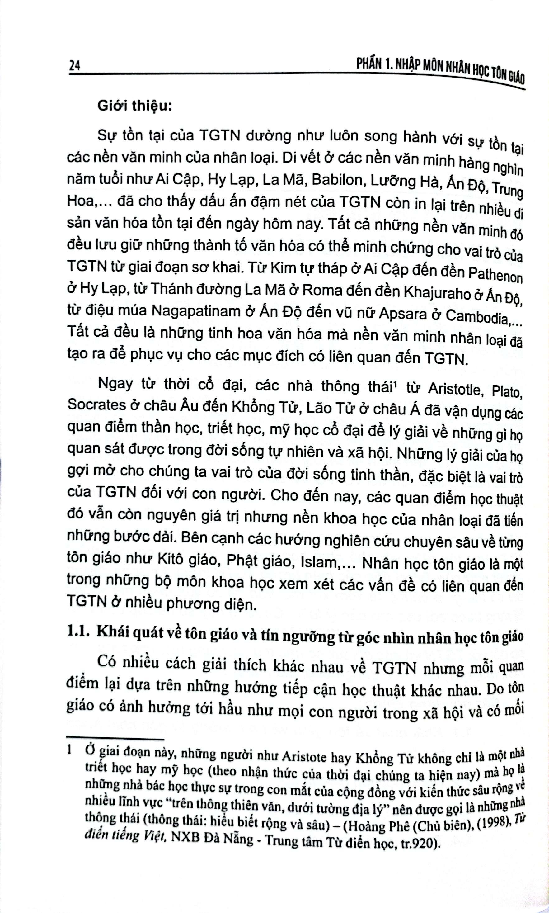 Sách - Nhân Học Tôn Giáo