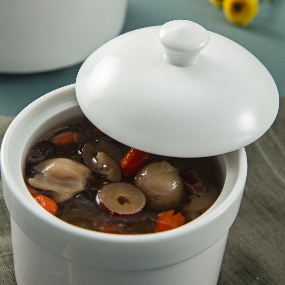 Thố Chưng 9.5 cm Sứ Trắng OHIO 300ml