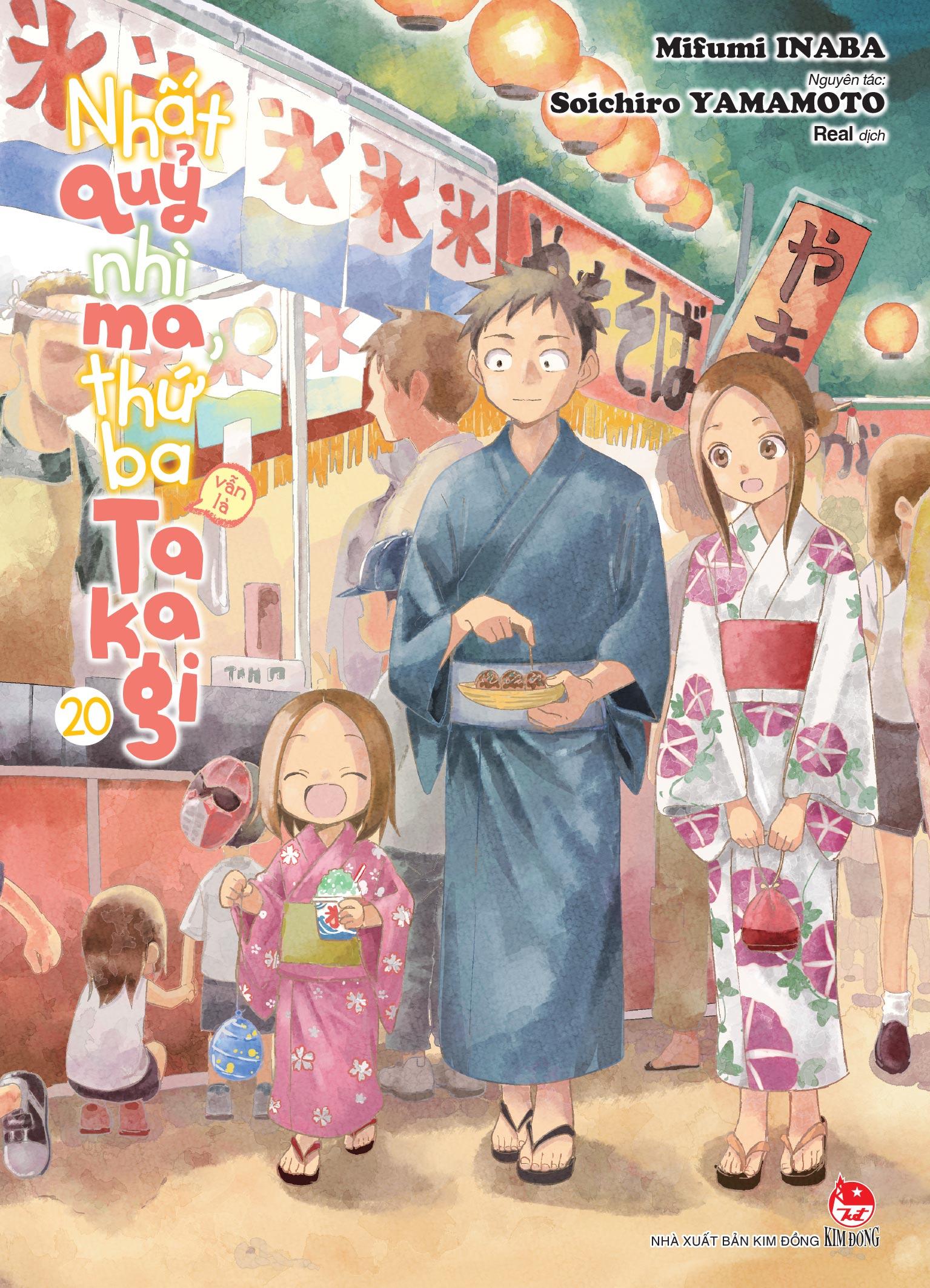 Sách - Nhất Quỷ Nhì Ma, Thứ Ba (Vẫn Là) Takagi - Tập 20 - Tặng Kèm Postcard