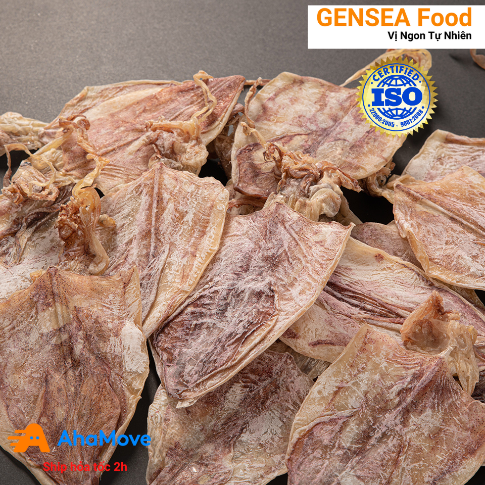 Mực Khô Phú Quý GENSEA Food G1022 Loại 1 - 300G Không Chất Bảo Quản Ngọt Tự Nhiên