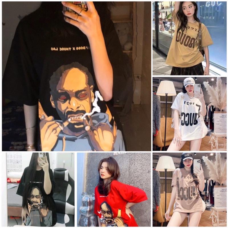 Áo thun tay lỡ unisex form rộng- Áo phông nam nữ oversize co giãn