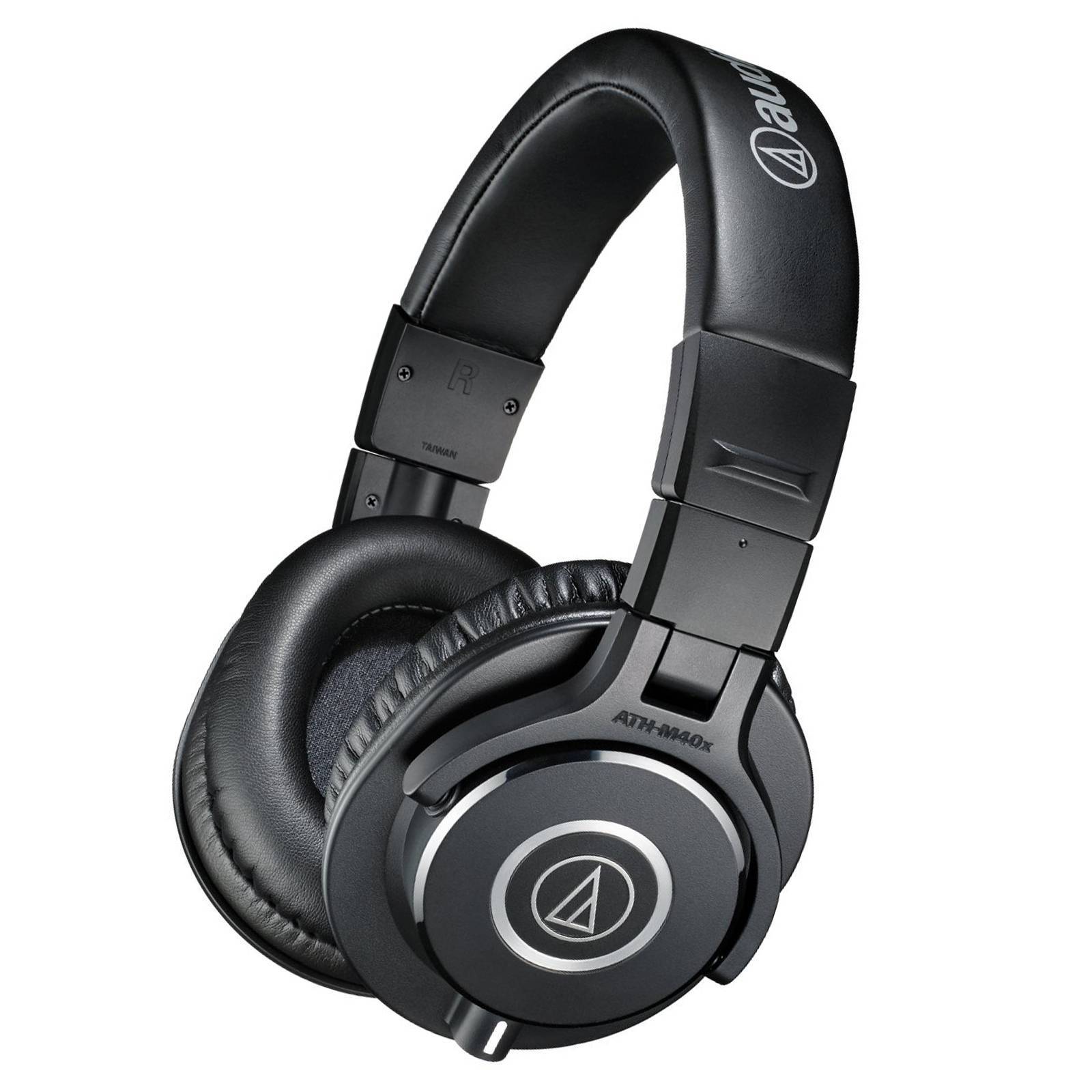 Tai nghe kiểm âm Audio-Technica ATH M40x chuyên nghiệp dây rời tiện lợi -  Hàng chính hãng