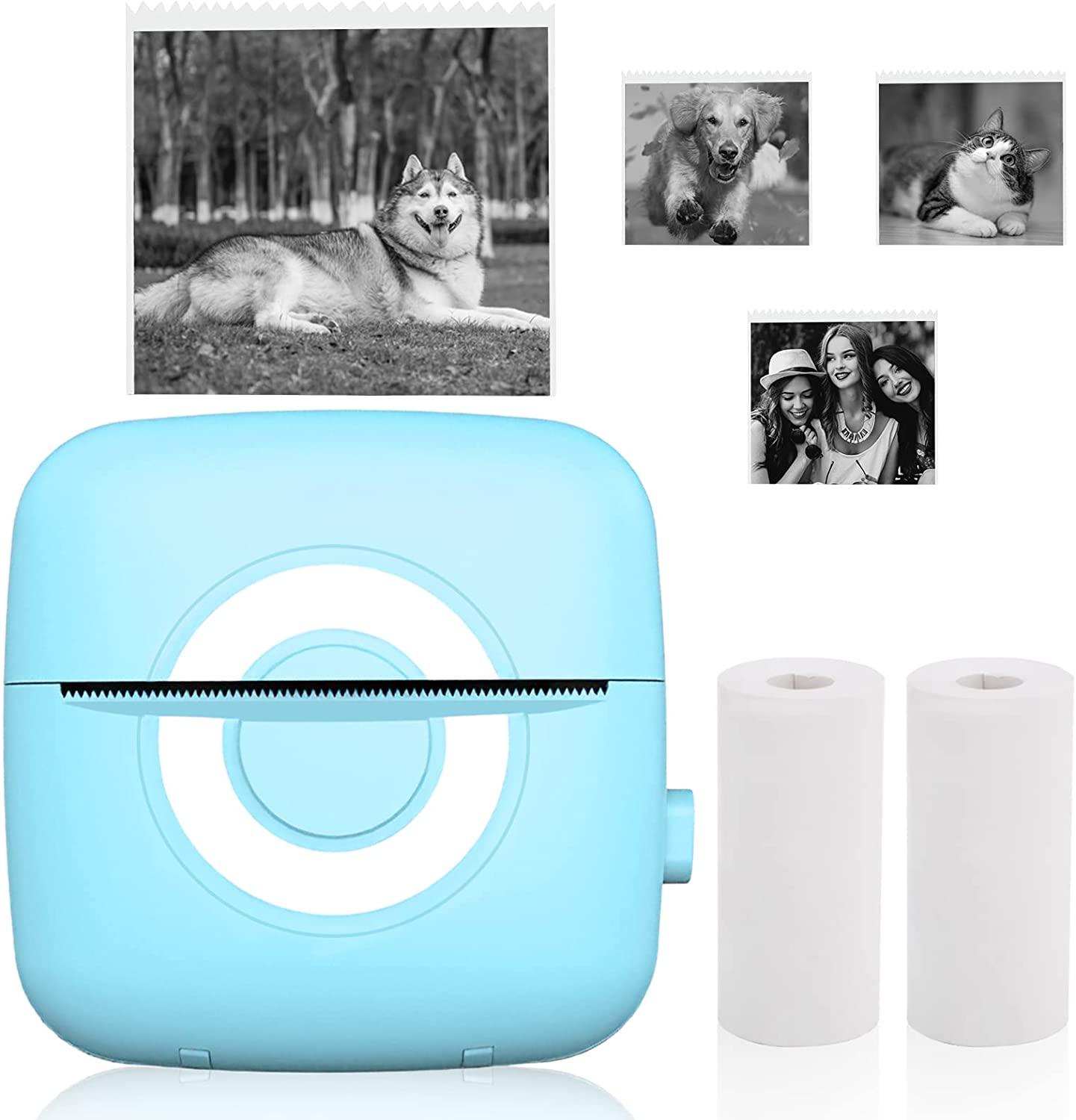 Máy in bỏ túi mini Máy in nhiệt Bluetooth không dây Máy in nhỏ Máy in câu hỏi sai lầm di động Máy in sinh viên Máy in nhãn mã vạch văn phòng Máy in mã hóa
