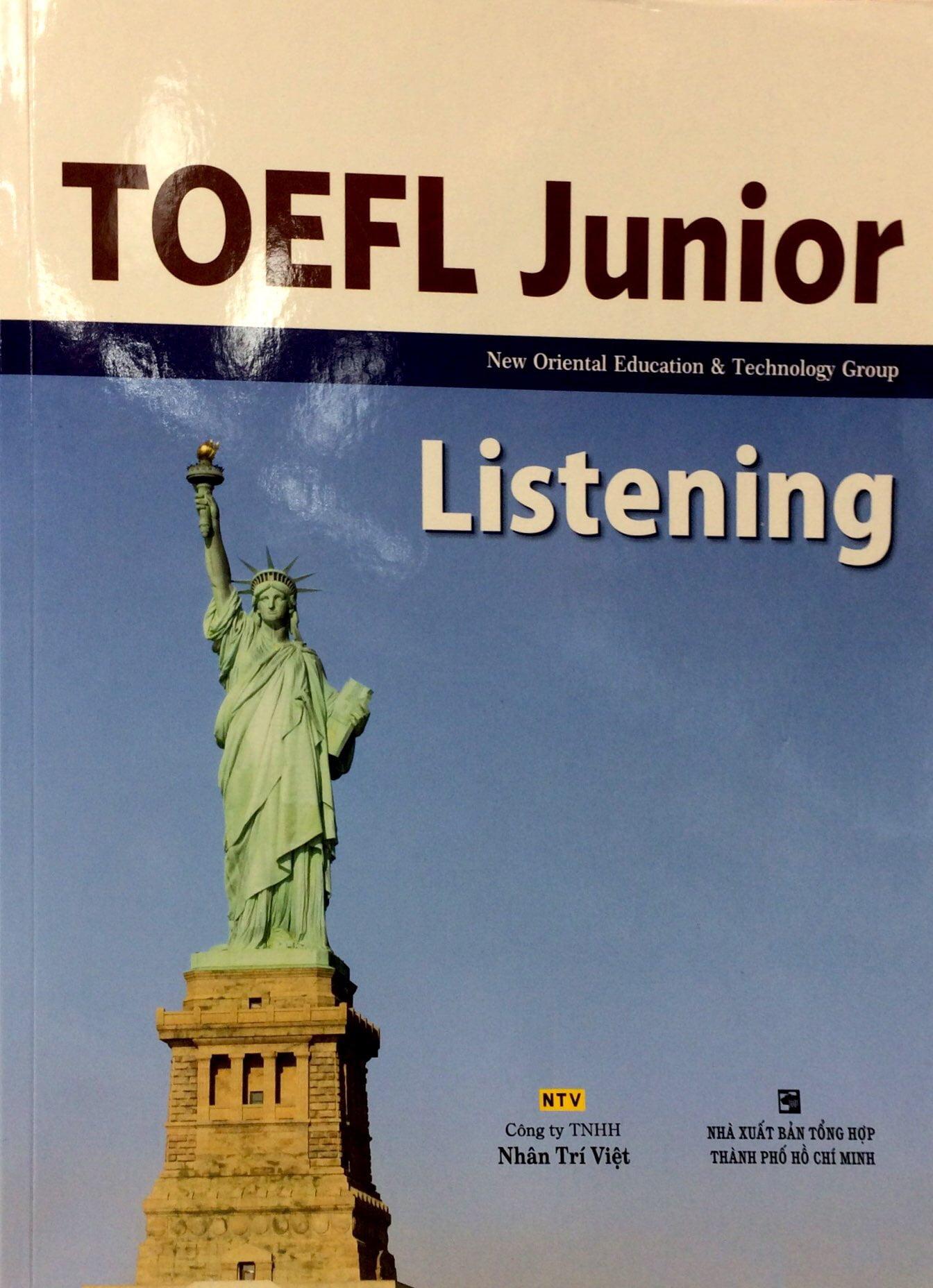 Sách TOEFL Junior Listening (Kèm CD)