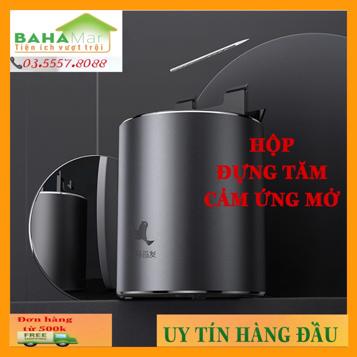 HỘP TĂM TỰ ĐỘNG BẬT - NHẢ TĂM BẰNG CẢM ỨNG BAHAMAR cảm ứng hình ảnh tiện ích với cuộc sống