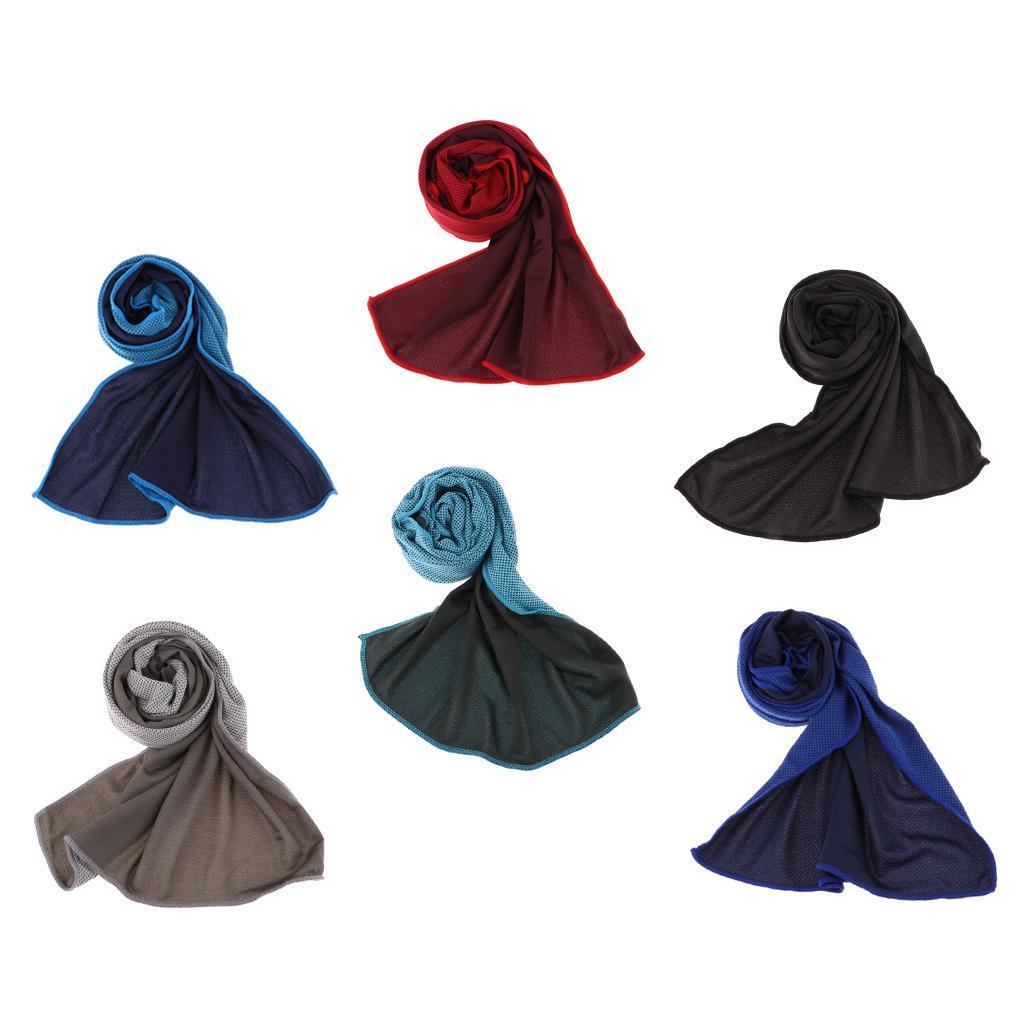 Sports Cooling Towel Microfiber Bathing Washcloth Lightweight Towel for Camping Hiking Travel Swimming Yoga
