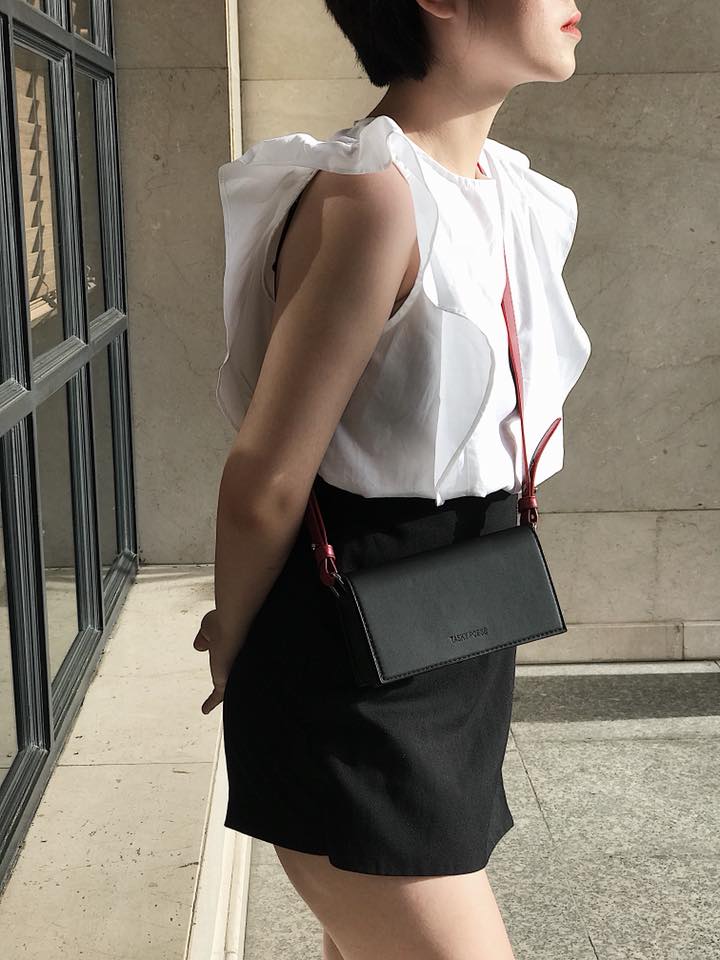 Áo sơ mi tay cánh tiên