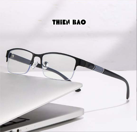 Kính lão thị viễn thị, trung niên Nam nữ xẻ cước kiểu dáng Thể thao Tròng Nhật chuẩn độ KVN677 hàng đẹp