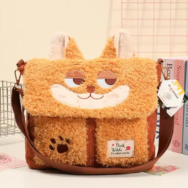 Túi Đeo Chéo Thú Bông Zootopia - WanLongDa HWBD1941 - Nick Wilde