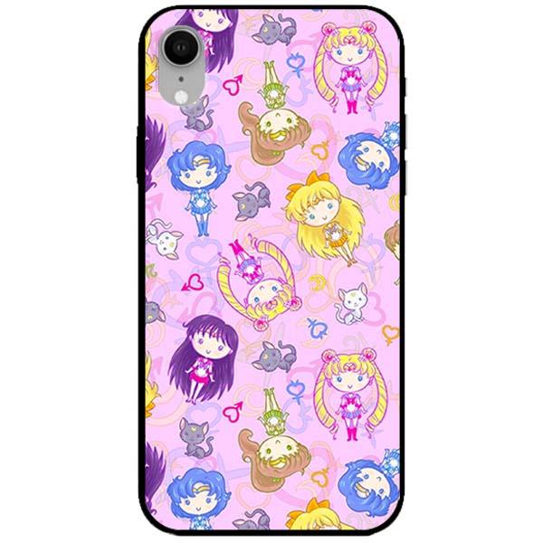 Ốp lưng dành cho iPhone X / Xs / Xs Max / Xr - Họa Tiết Nhiều Nàng Chibi