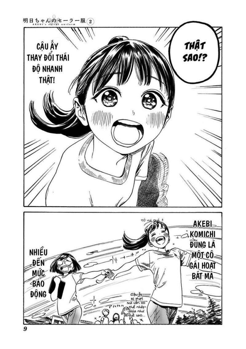 bộ đồng phục thuỷ thủ của akebi - chan chapter 6.5 11