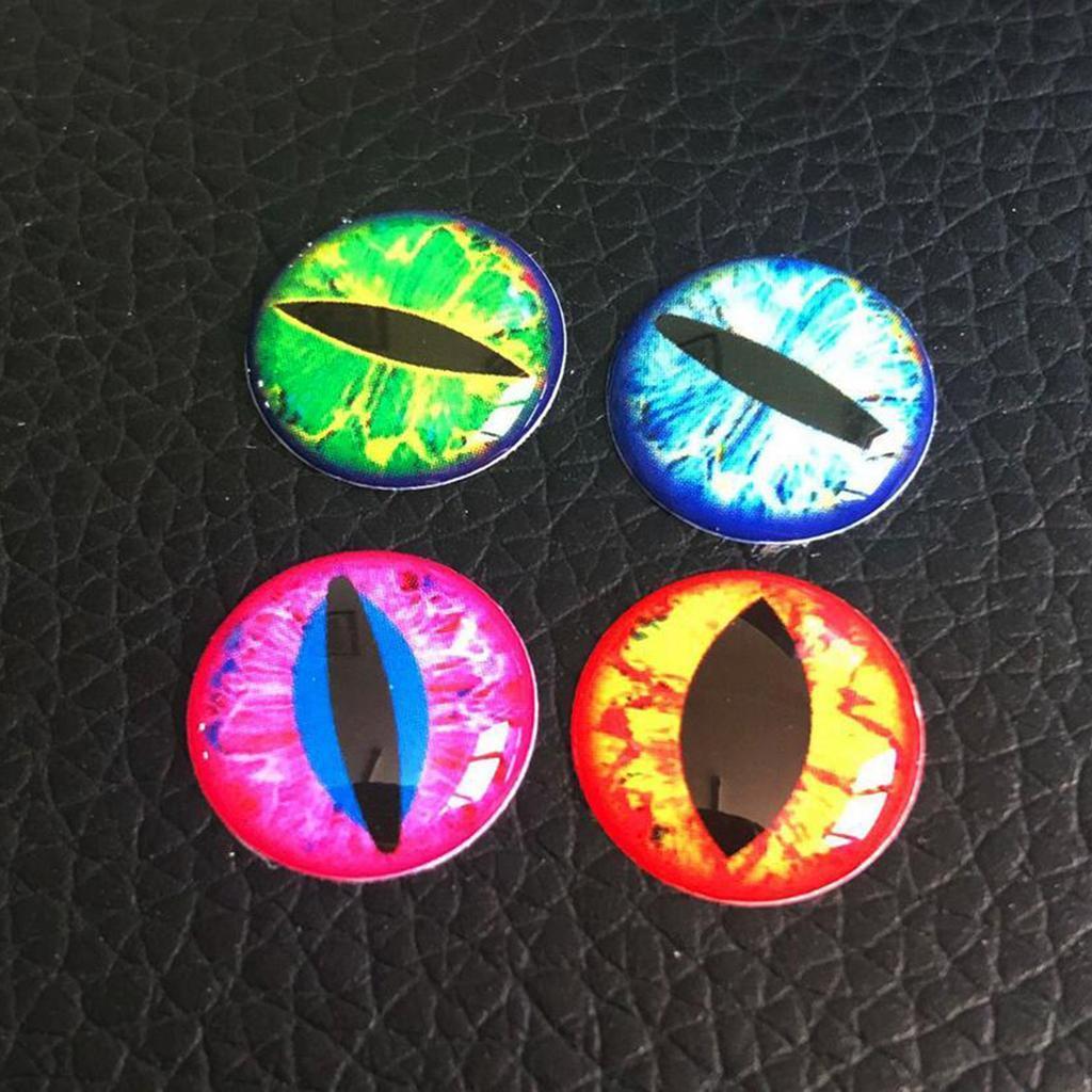 120pcs Fishing Lure Eyes 4D Holographic Eyes Fly Tying Jigs Crafts DIY