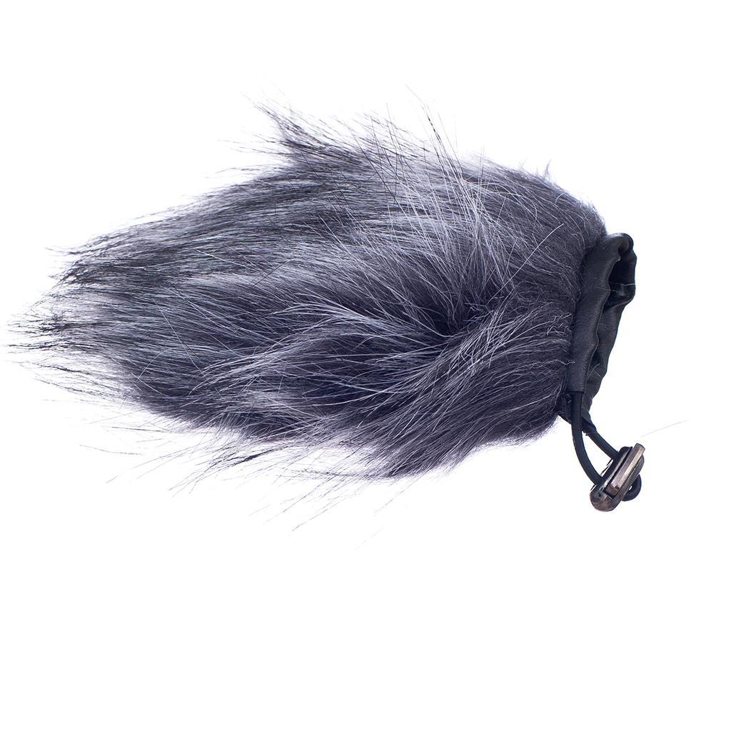 2pcs Mic Furry Windscreen Muff Wind Cover for Lavalier Lapel Microphone