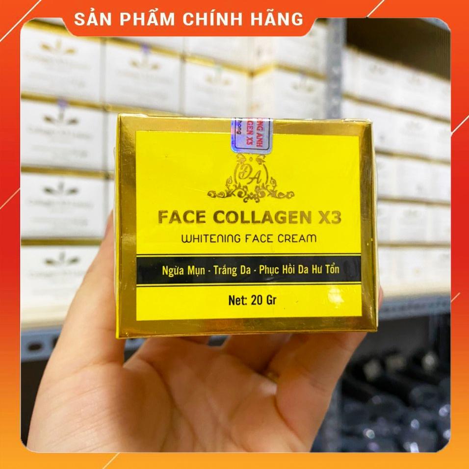 Kem Body Collagen X3 Luxury + Kem Face + Kích trắng da 