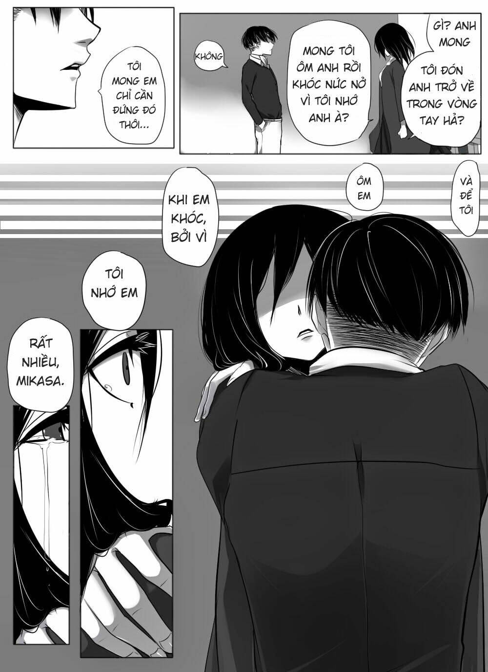 tấn công người khổng lồ - doujinshi lemi chapter 9 3