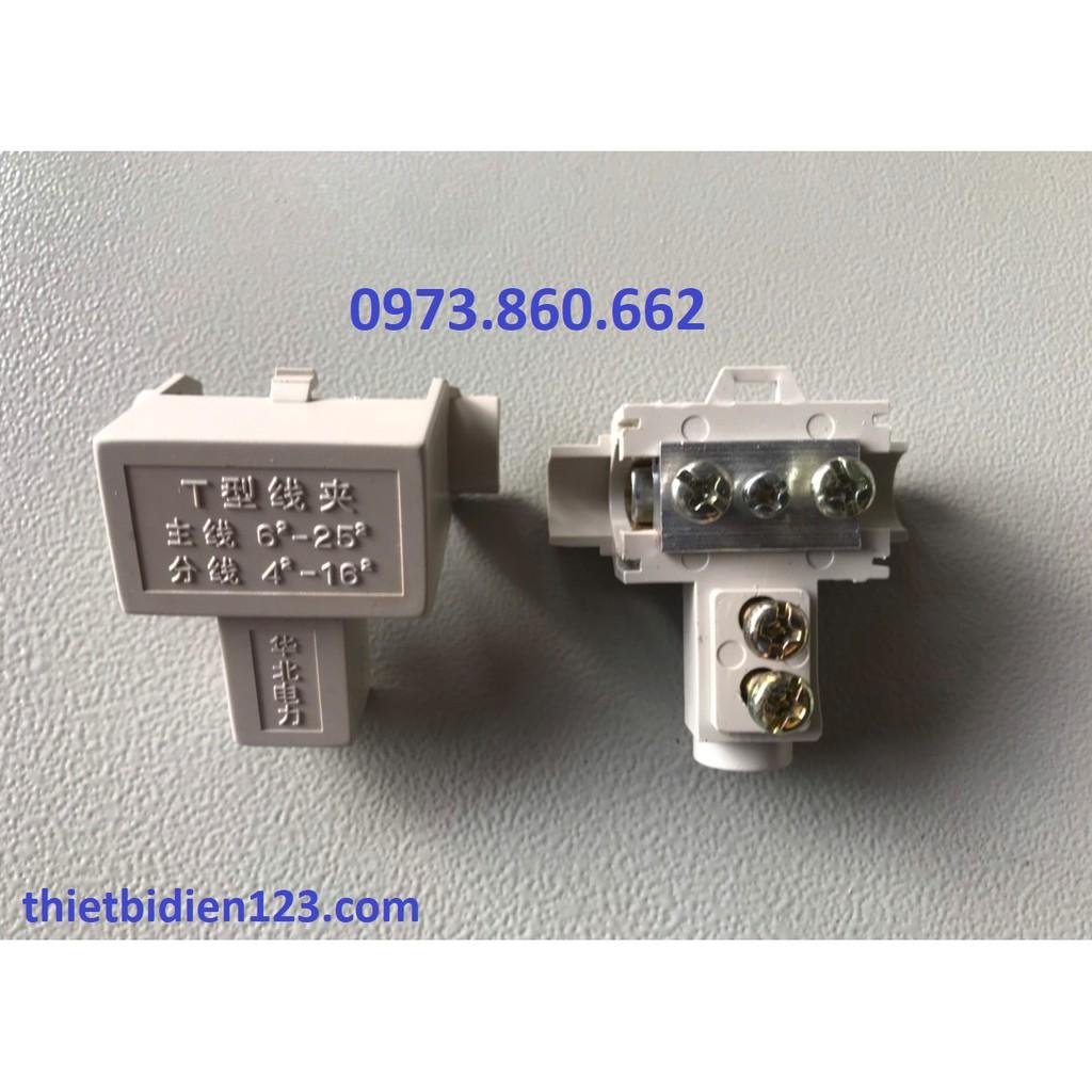 Đầu nối dây chữ T dùng cho cả cáp đồng và cáp nhôm - Đầu nối dây điện T25-16, T70-35, T120-70