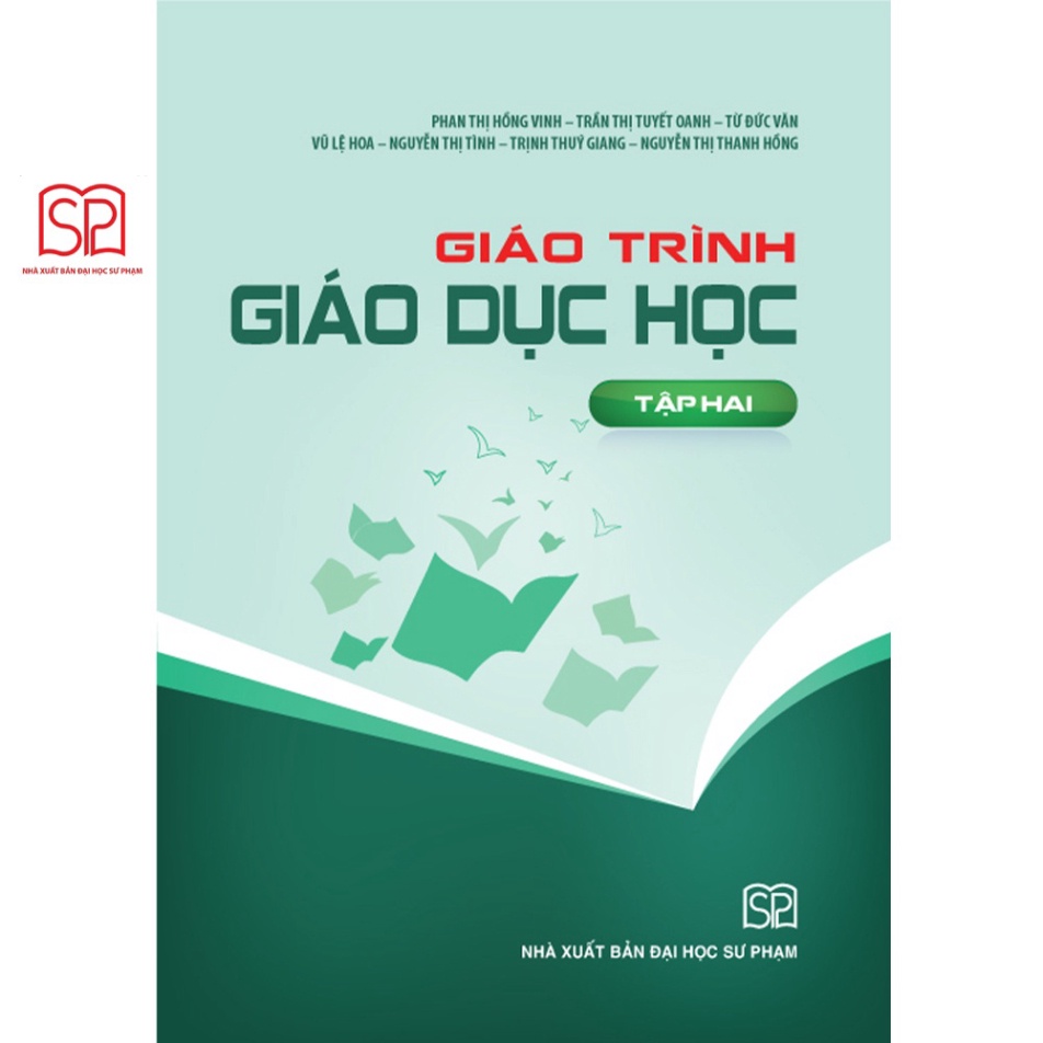 Sách - Combo Giáo trình giáo dục học tập 1,2 - NXB Đại học Sư Phạm