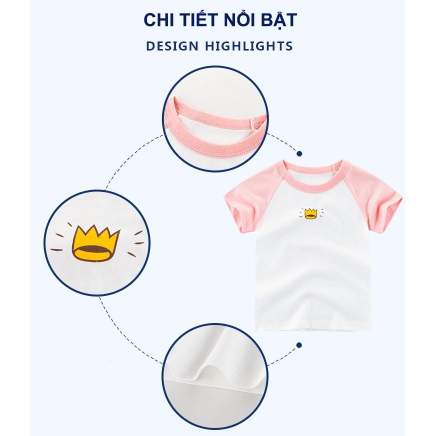 Áo thun bé gái chất cotton mềm mịn AT7