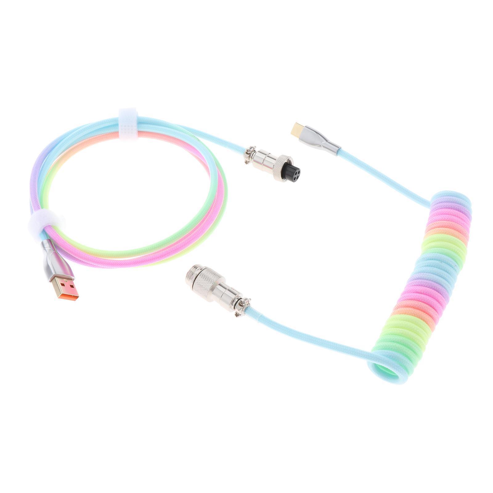 1.8M Cable Wire USB for Mechanical Keyboard Game Console