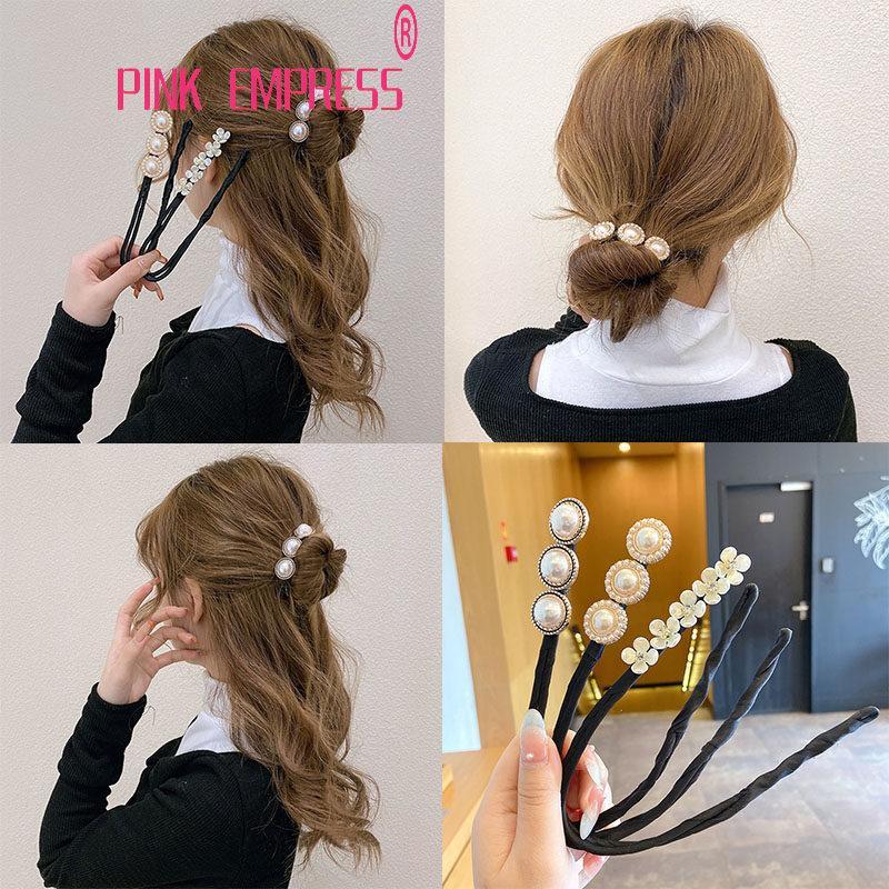 Phụ Kiện Tạo Kiểu Tóc Đa Năng Đính Ngọc Trai Nhân Tạo Sang Trọng Xu Hướng Phụ Kiện Tóc Hàn Quốc Mới