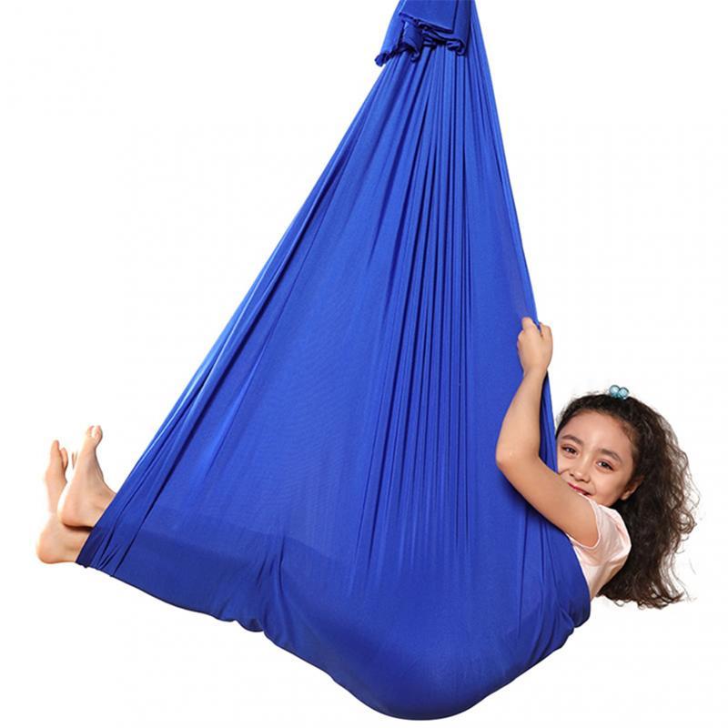 Nhà Trẻ Võng Ghế Trẻ Em Đầm Pod Ngoài Trời Trong Nhà Treo Ghế Võng Treo Ghế Vải Bố Dày Dặn Sọc