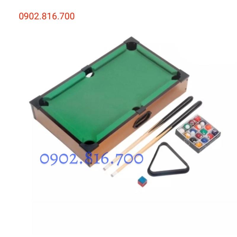 Hộp đồ chơi bàn bida lỗ mini 6 lỗ bằng gỗ 2382 ( 51 x 31 x 9cm ) - Mini Table Top Pool
