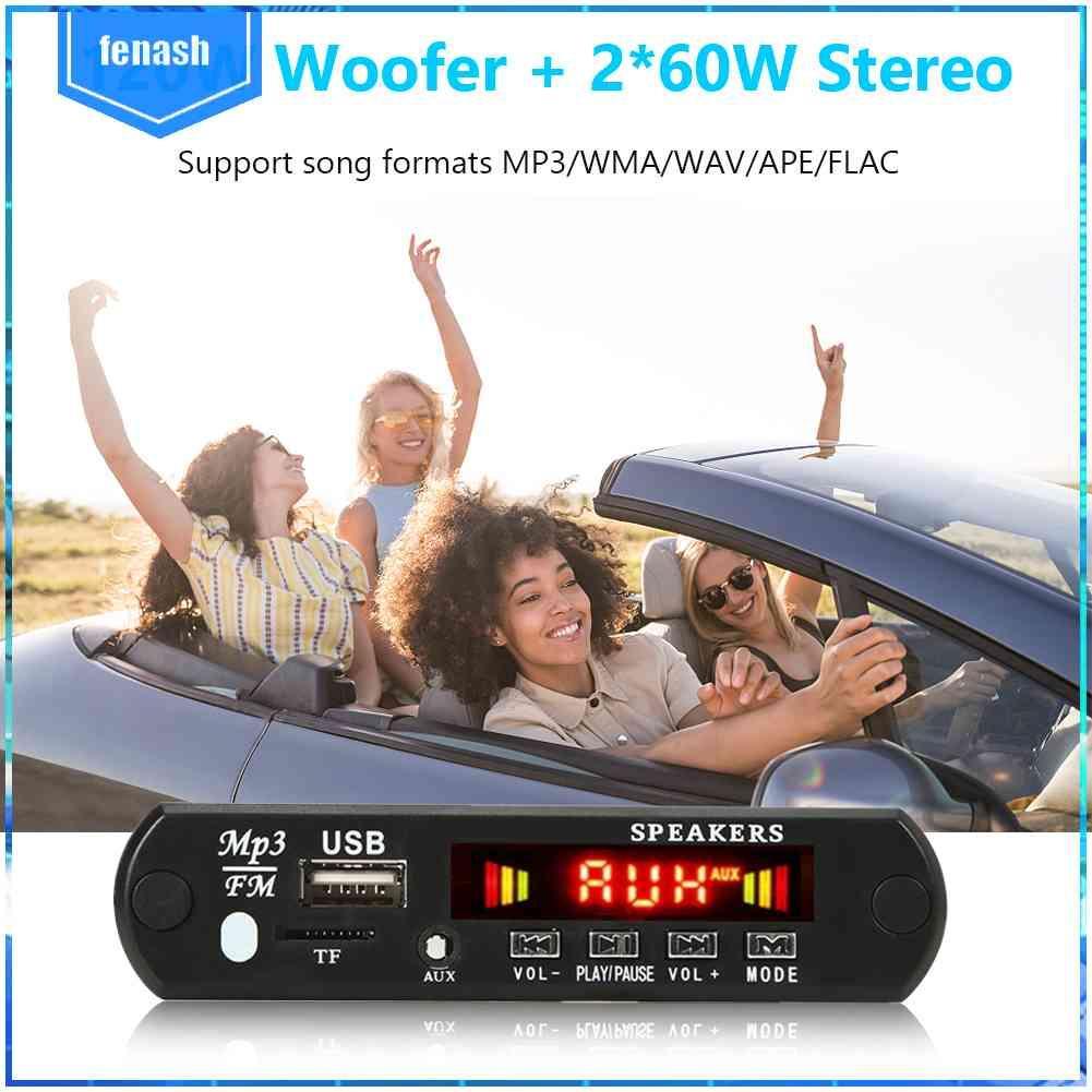 Bảng Mạch Giải Mã Âm Thanh Nổi Bluetooth 5.0 Mp3 DC 8V-24V 2x60w