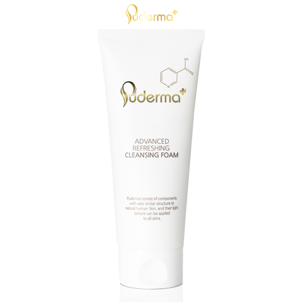 Combo làm sạch dành cho da dầu: nước tẩy trang Puderma, Sữa rửa mặt Puderma, Tẩy da chết Puderma, Toner nước hoa hồng Puderma: làm sạch, cấp ẩm giúp da sáng khỏe, ngăn ngừa mụn.