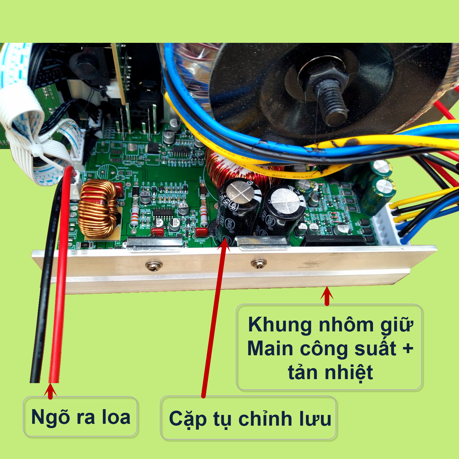 Mạch loa kéo Reverb Echo DSP dùng FET công suất 200W 8 ôm – 400W 4 ôm, loa kéo ĐÔI 5 – 4 – 3 tấc hoặc loa kéo ĐƠN 5 – 4 tấc - DỌC