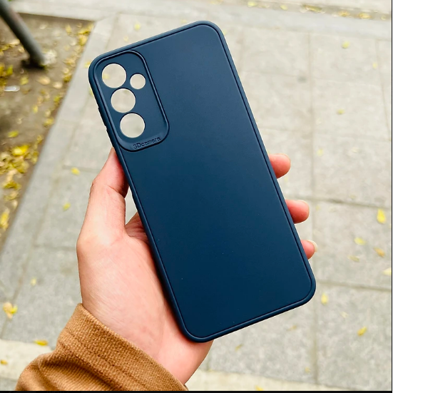 Ốp màu 6D Camera Dành Cho Samsung galaxy A14 5G Cao cấp, chống bám vân tay, không trơn trượt, bảo vệ camera