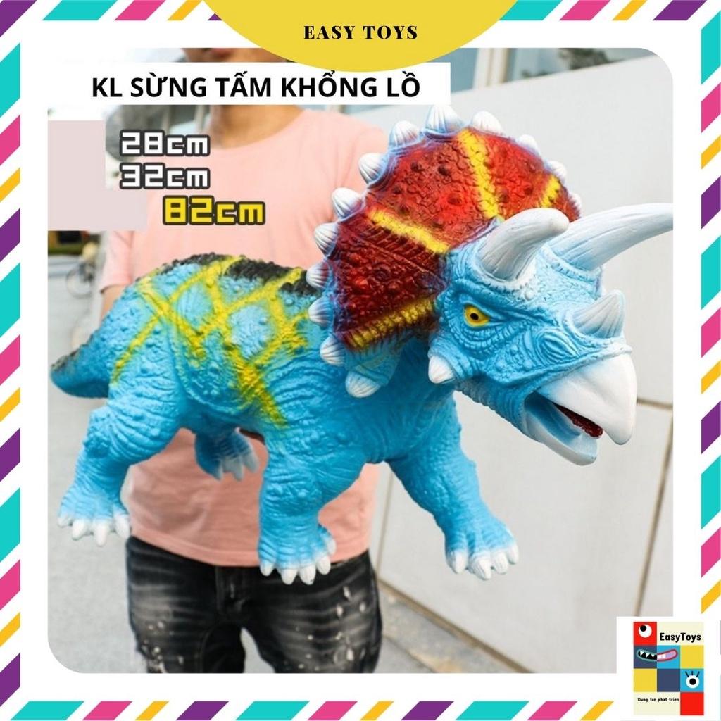 [Siêu sale] Mô hình khủng long cao su mềm cho trẻ em có tiếng gầm nhiều mẫu BIG SIZE