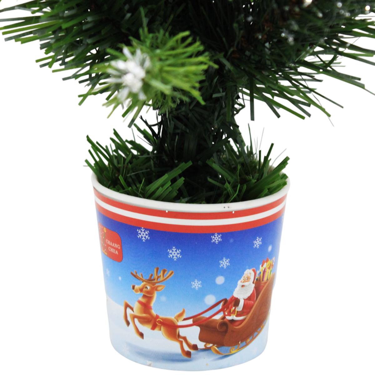 Cây Thông Mini 3 Loại Lá Trang Trí Noel 38 cm - Chaang Chiia LP-TN1.25-3LL