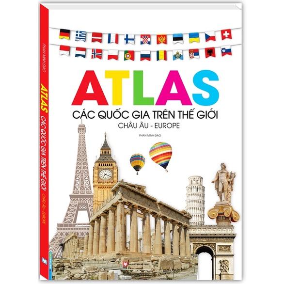 Sách - Atlas các quốc gia trên thế giới Châu Âu