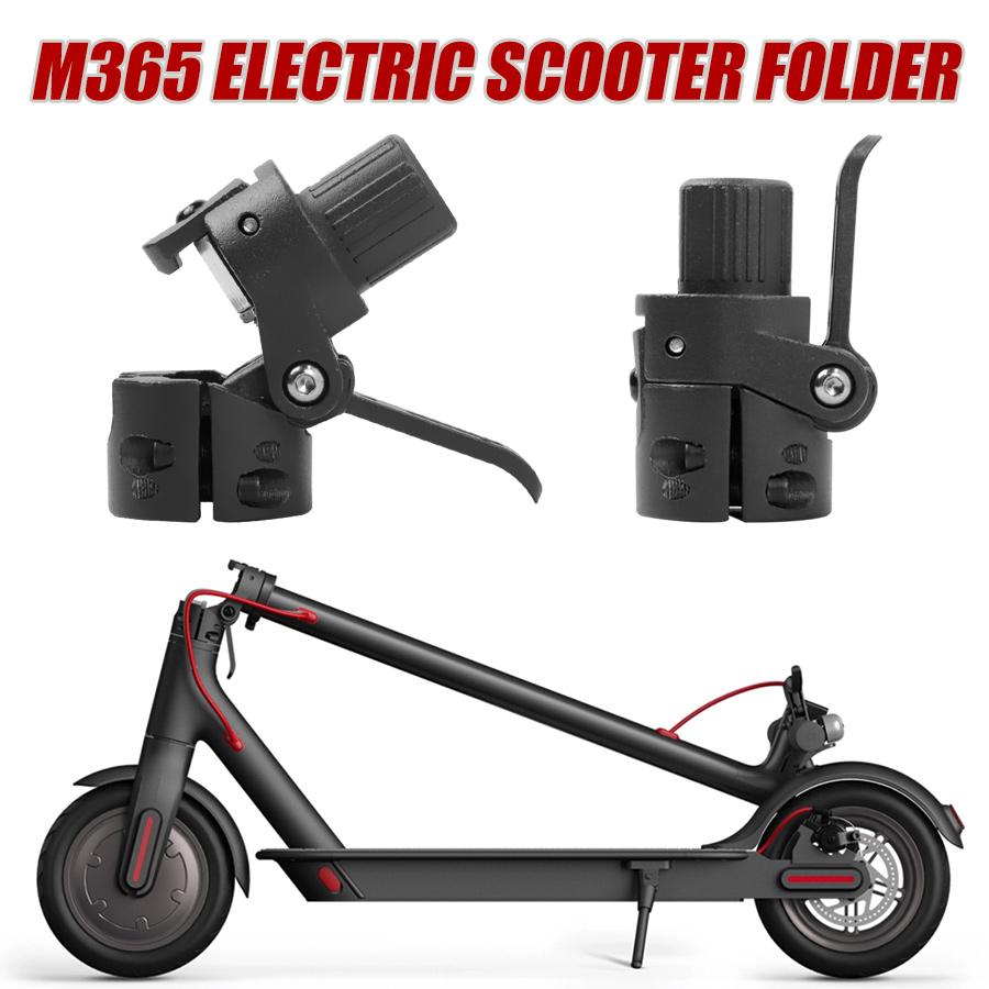 Chuyên nghiệp Gấp Cực cơ sở Khóa Vít Hook Thư mục vít que thuận tiện cho Xiaomi M365 Bộ phận thay thế xe tay ga điện Color: Black