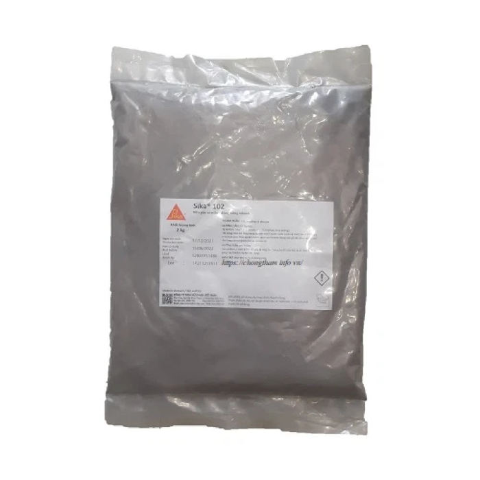 Sika 102 - Bao 2kg - Vữa đông cứng nhanh gốc xi măng