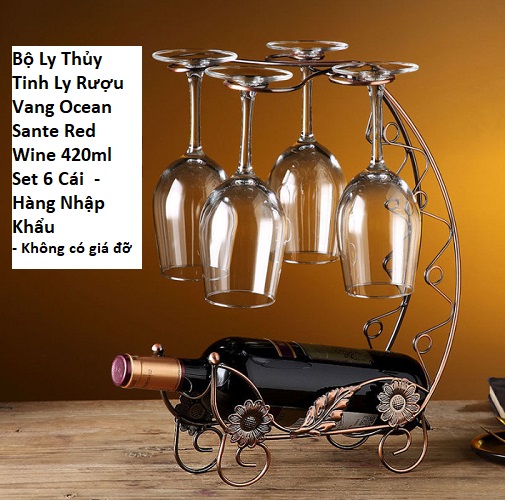 Ly Thủy Tinh Madison Red W.I.N.E 425ml | 1015R15 , 350ml | 1015W12 , Nhập Khẩu Thái Lan