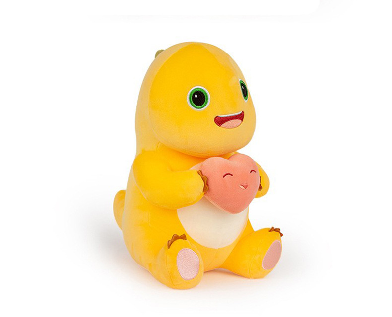 Gấu bông Rồng Sữa Vô Tri Đáng Yêu, Rồng Vàng, Khủng Long Hoạt Hình Cute