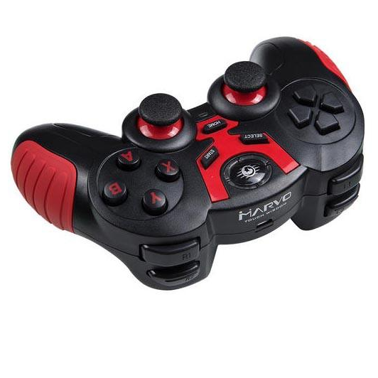 Tay cầm chơi game không dây bluetooth Marvo GT-60 hỗ trợ Android/IOS/PC (Đen) HÀNG CHÍNH HÃNG