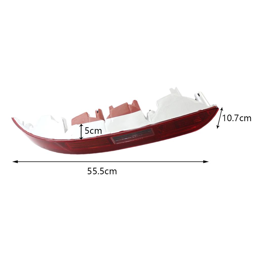 Rear Bumper Reverse Tail Light, Fog Lamp, Fit for Audi SQ5 2014-2017, Energy Saving, Bumper Light Tail Lamp Parts Accessories Red