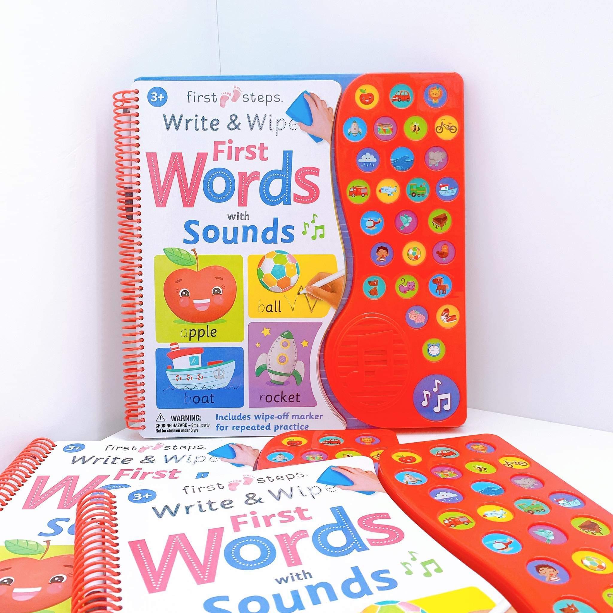 Write and Wipe First Words with Sound (US)