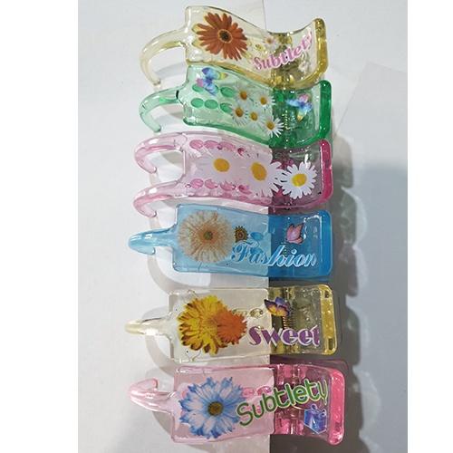 Kẹp tóc càng cua 3 răng nhiều màu - nhiều loại