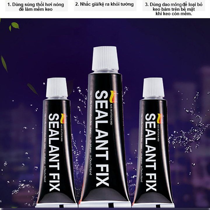 Keo dán đa năng Sealant Fix 40g SP0001 bám chắc trên mọi bề mặt