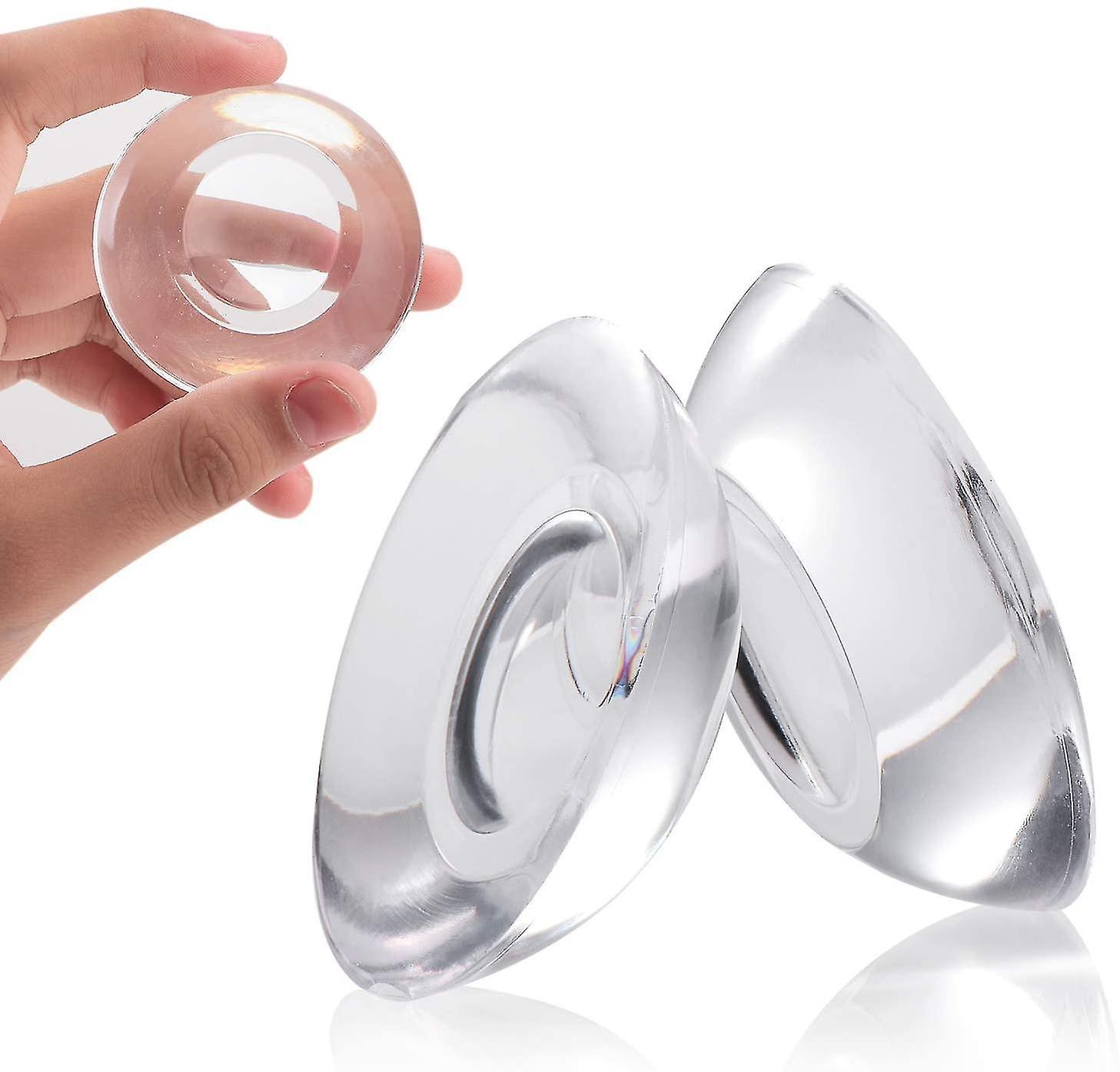 Bộ 9 bộ bảo vệ tường silicon cho cản cửa, tự dính trong suốt