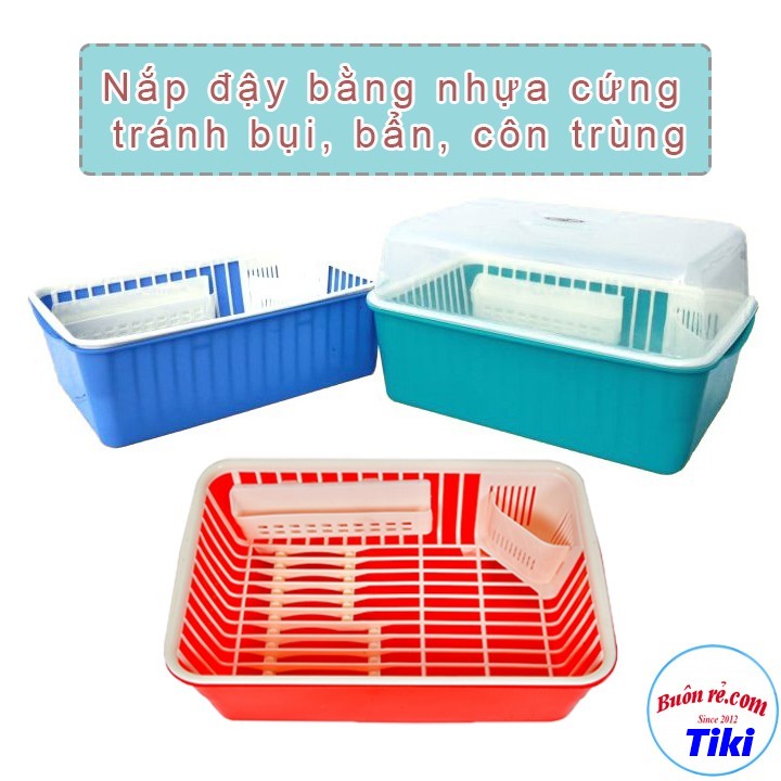 Lồng chạn úp chén bát đĩa có nắp đậy vệ sinh